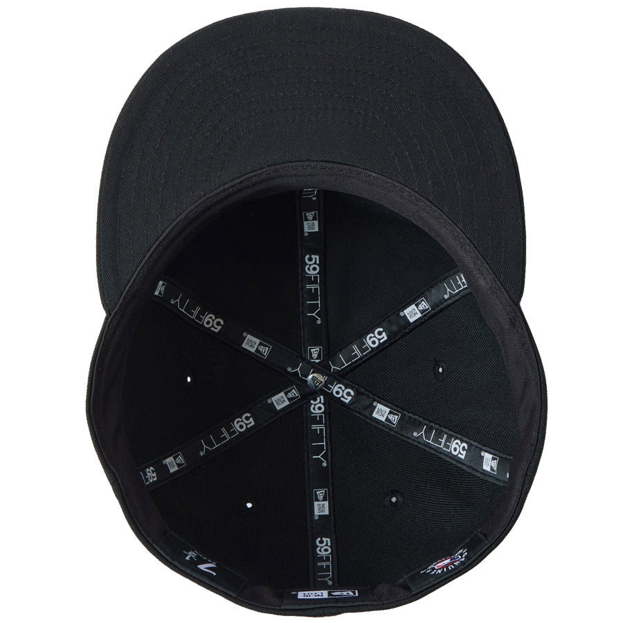 59FIFTY MLB パール バッジ Pearl Badge ロサンゼルス・ドジャース ブラック