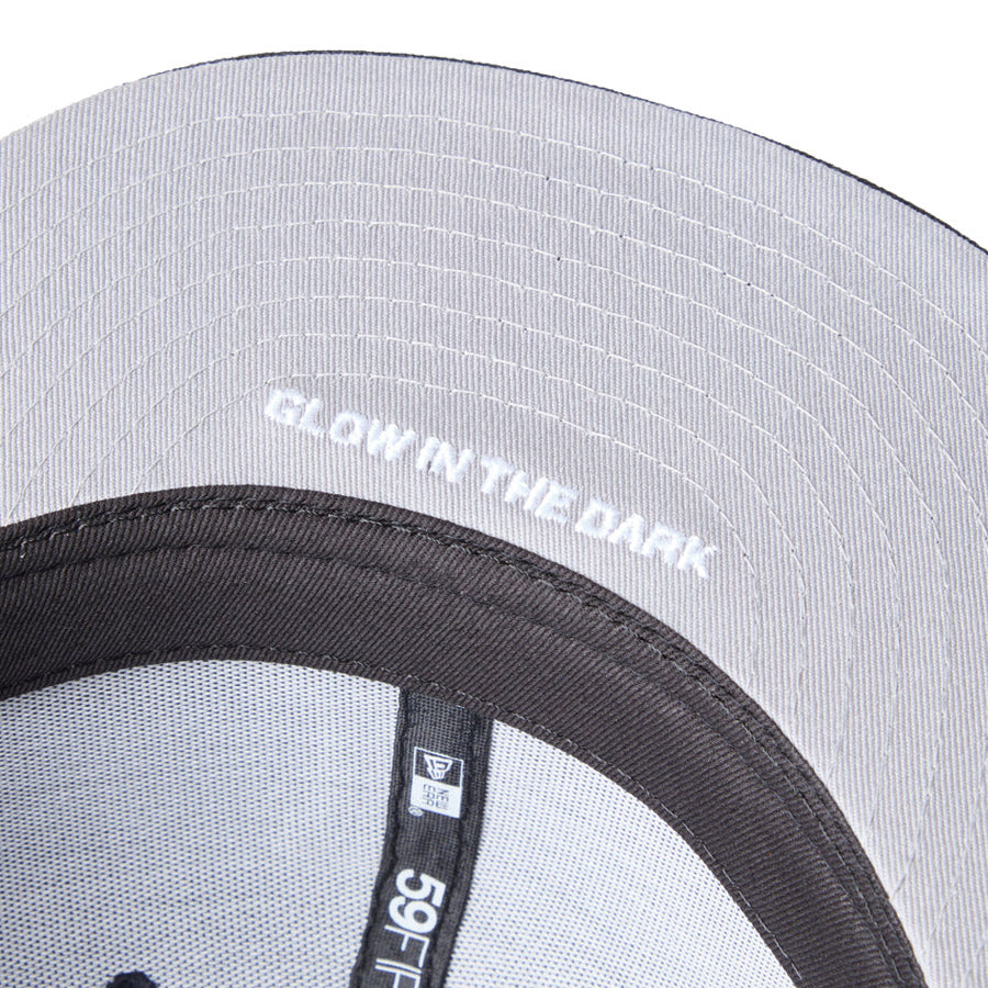 59FIFTY MLB Glow in the Dark ロサンゼルス・ドジャース ネイビー/ブラック