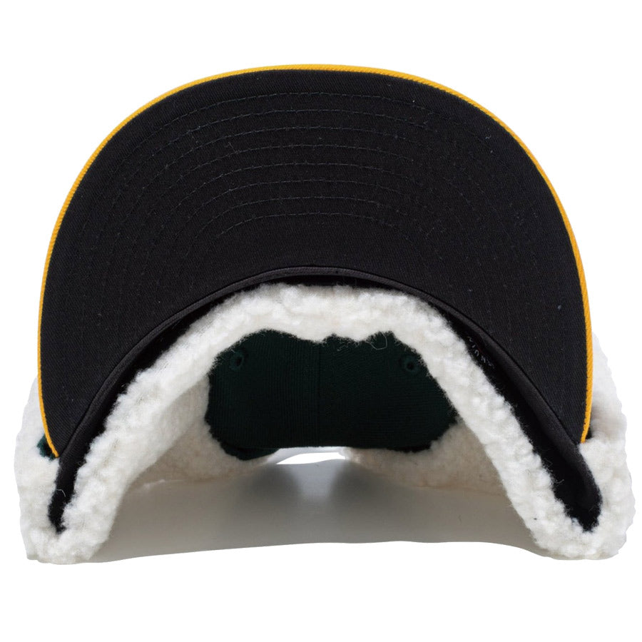 59FIFTY Dog Ear ドッグイヤー チームカラー オークランド･アスレチック ダークグリーン ゴールド