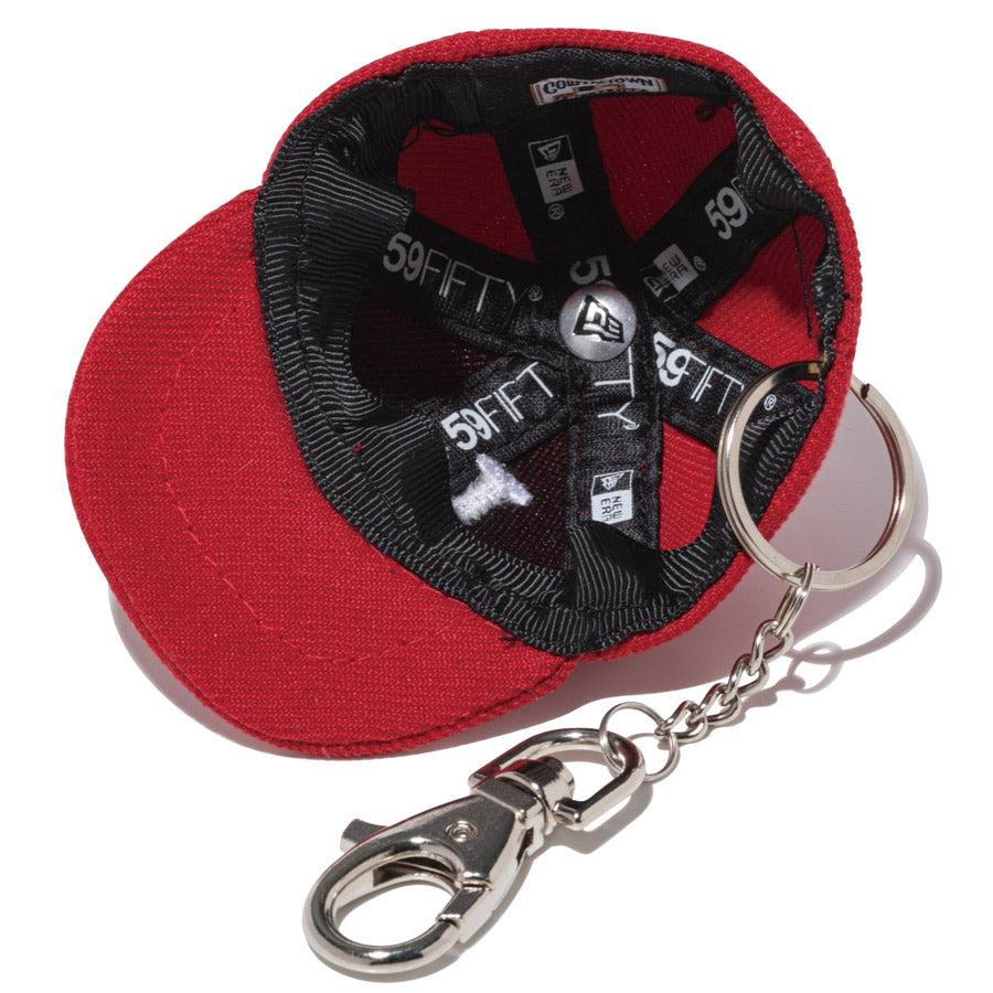ニューエラ NEW ERA キャップキーホルダー ロサンゼルス ドジャース