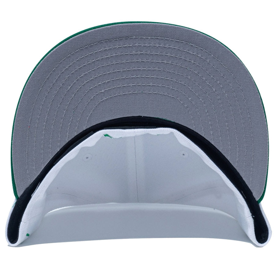 59FIFTY いいちこ ホワイト ケリーグリーンバイザー