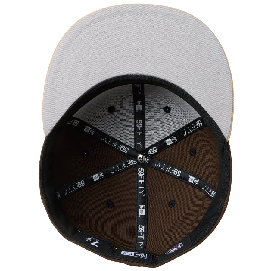 59FIFTY GORO (min-nano) ロサンゼルス・ドジャース ウォルナット/キャメル