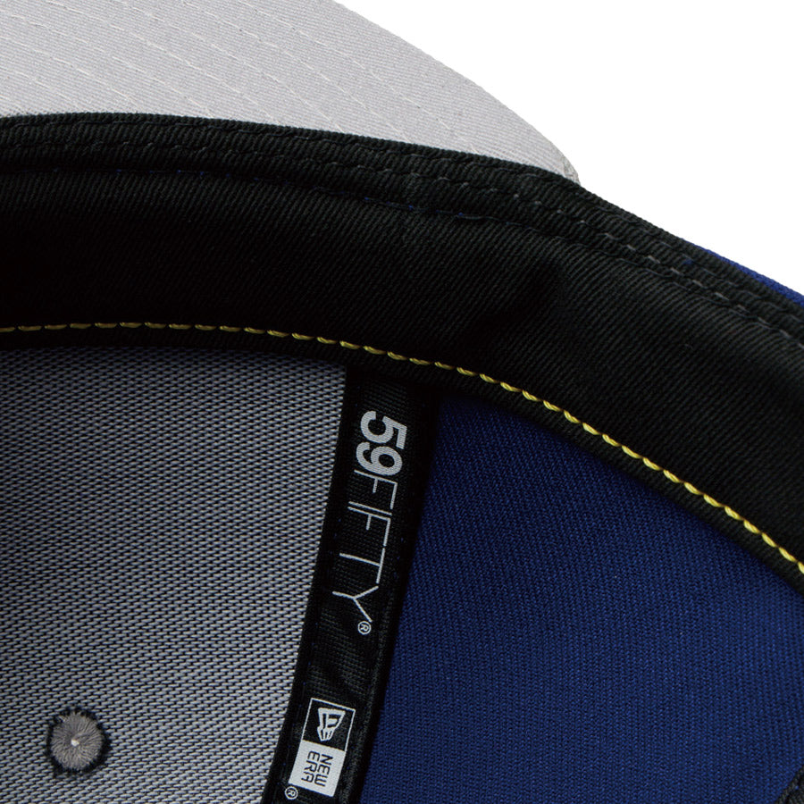59FIFTY GORO (min-nano) ロサンゼルス・ドジャース ダークロイヤル/グレー