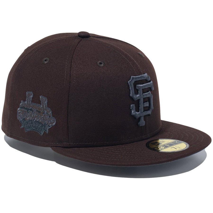 NewEra59FIFTY×NZMUコラボSFジャイアンツキャップブラック1/2 59FIFTY Duck Canvas サンフランシスコ・ジャイアンツ ブラック
