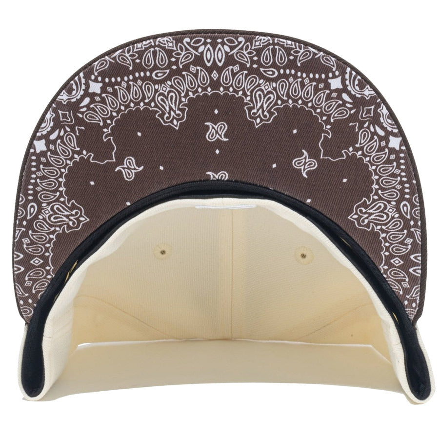 59FIFTY Paisley Under Visor サンディエゴ・パドレス クローム ウォルナット ペイズリーアンダーバイザー