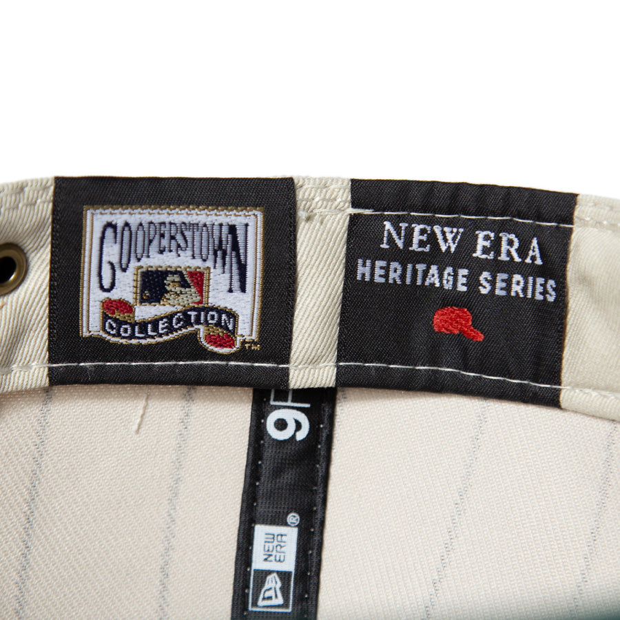 KINGS 別注 RC 9FIFTY レザーストラップ ブルックリン・ドジャース クローム ブルー