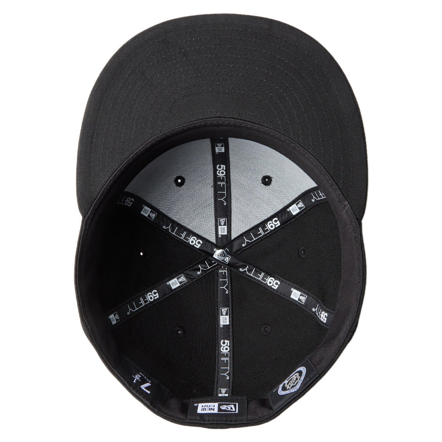 59FIFTY ロサンゼルス・キングス スクリプト ブラック×グレー