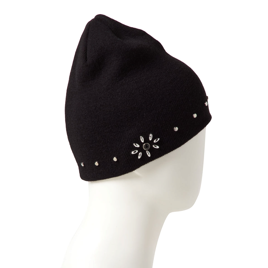 ベーシック ビーニー Studs ブラック