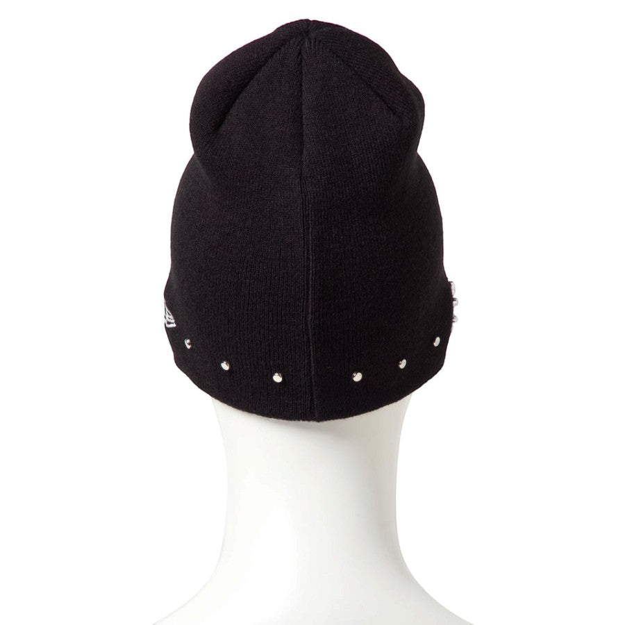 ベーシック ビーニー Studs ブラック