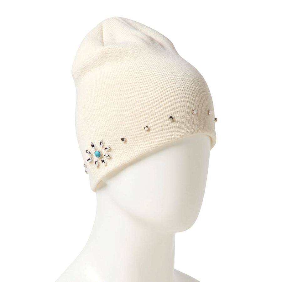 ベーシック ビーニー Studs オフホワイト