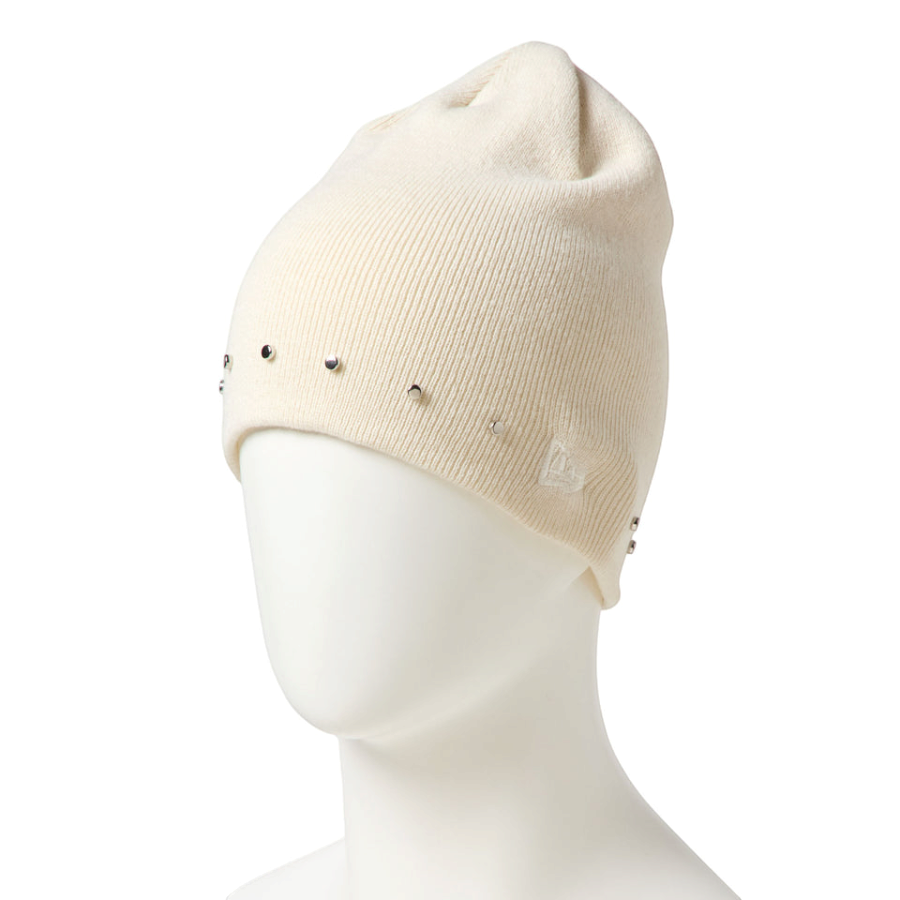 ベーシック ビーニー Studs オフホワイト