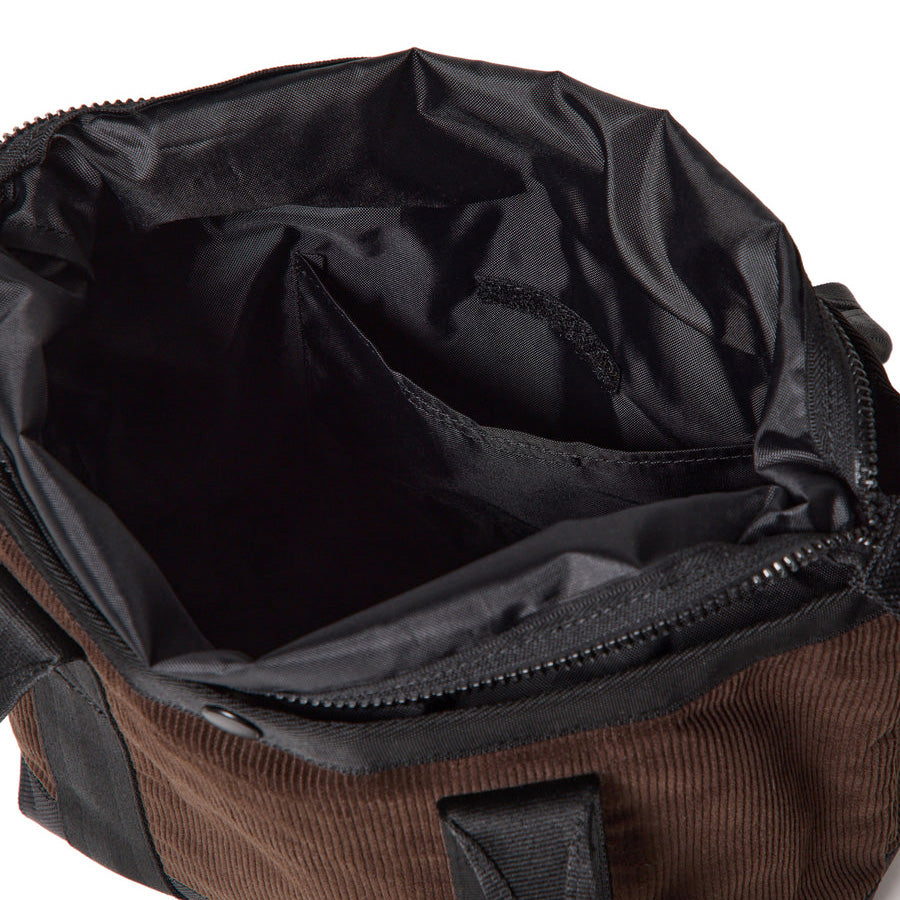 ニューエラ トートバッグ バッグ NEW ERA TOTEBAG BAG トートバッグ ミニ 6L コーデュロイ ウォルナット 15121543 インナー
