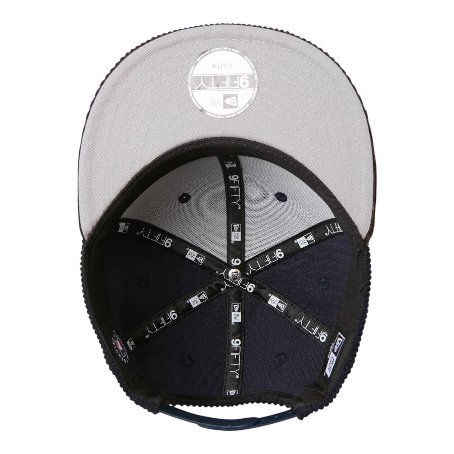 Youth 9FIFTY Corduroy サンディエゴ・パドレス ネイビー ダークブラウン 15124948