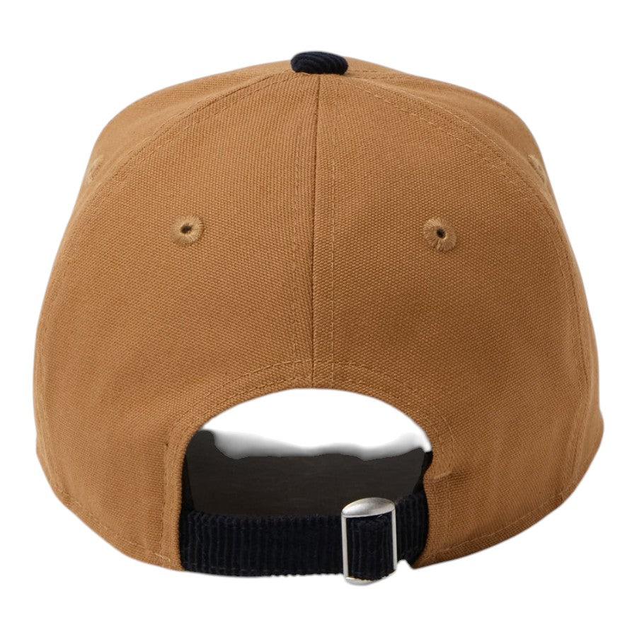 キッズ Youth 9FORTY A-Frame Duck Canvas ウーブンパッチ ライトブロンズ ネイビーコーデュロイバイザー