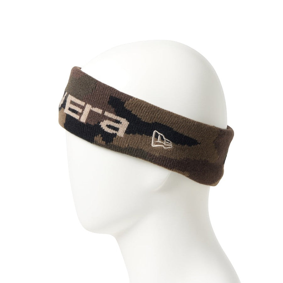 ニューエラ NEW ERA ヘアバンド ニットヘアバンド Brand Name Logo