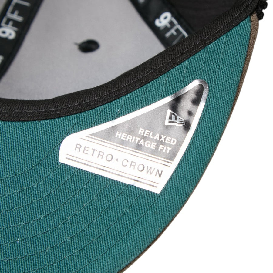 RC 9FIFTY レザーストラップ Corduroy ニューヨーク・ヤンキース ブラック グレー 15136888