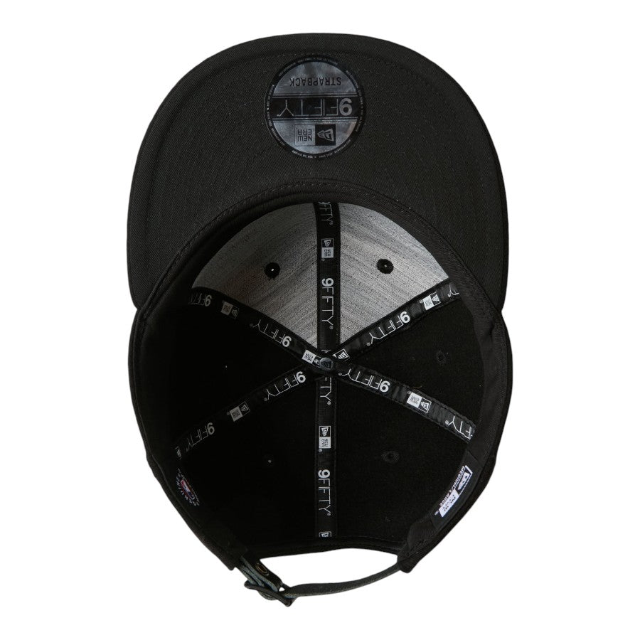 9FIFTY レザーストラップ MLB Wool Melton ニューヨーク・メッツ ブラック 15136998