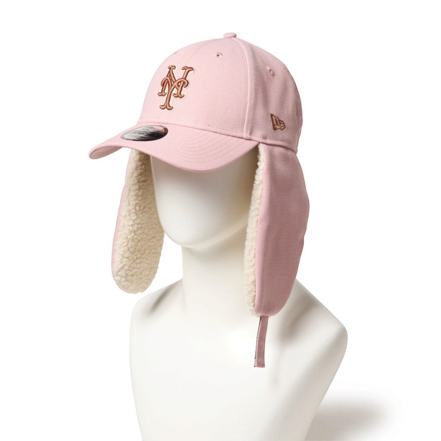 9FORTY Dog Ear ドッグイヤー ニューヨーク・メッツ ピンクルージュ
