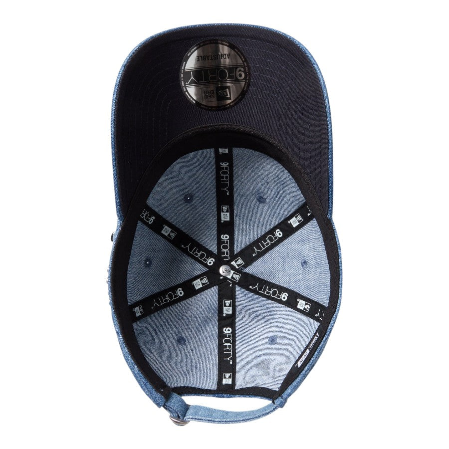 9FORTY アンストラクチャード Studs ウォッシュドデニム 15137036
