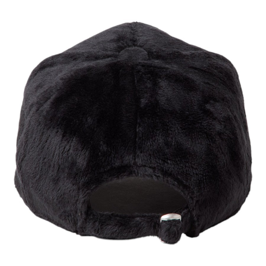 9FORTY A-Frame Micro Fur ラインストーン NEW ERA ロゴ ブラック