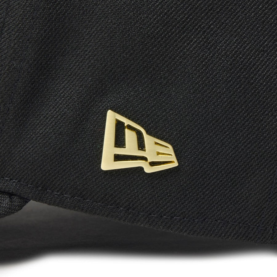 ニューエラ キャップ 帽子 NEW ERA CAP 9FORTY A-Frame Metal Flag メタルフラッグ NEW ERA 1920 ブラック/ゴールド 15137133 フラッグロゴ