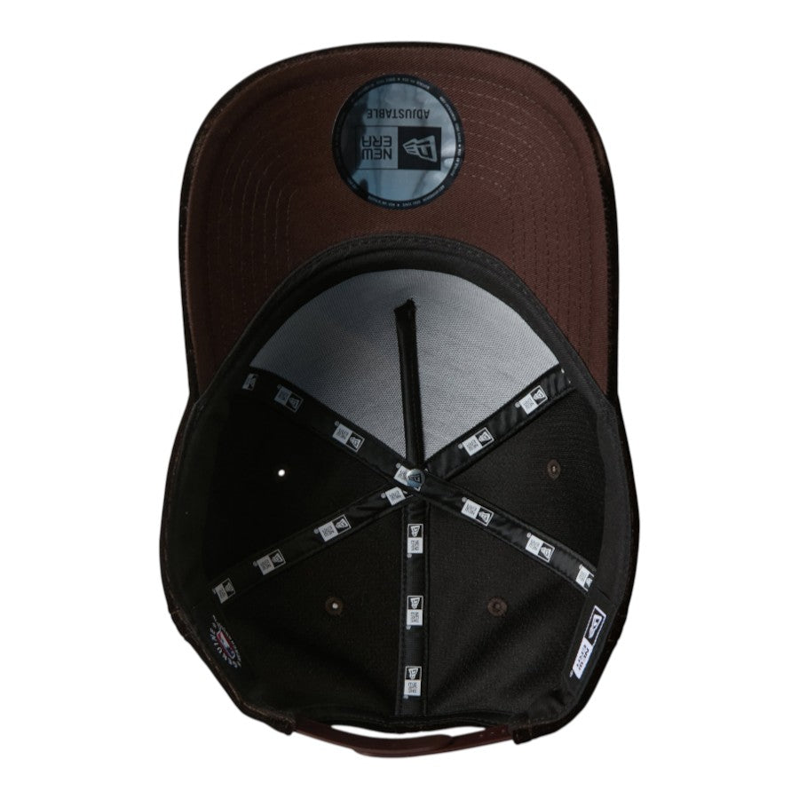 9FORTY A-Frame Velvet ロサンゼルス・ドジャース ブラウン 15137136