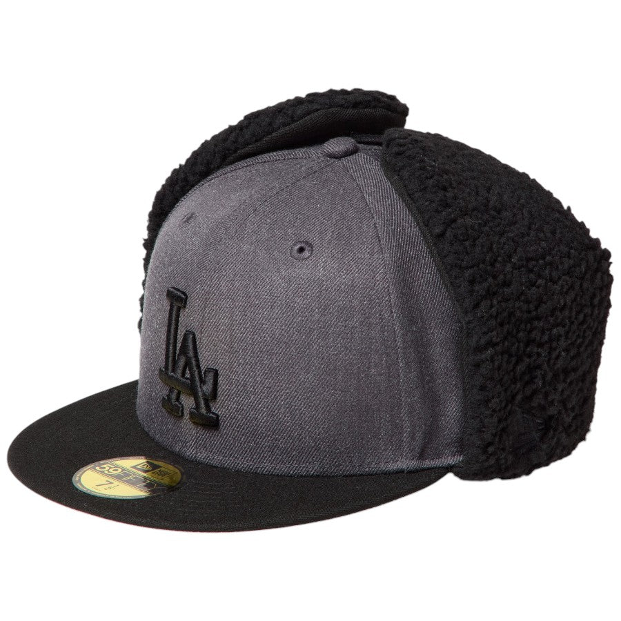 59FIFTY Dog Ear ドッグイヤー ロサンゼルス・ドジャース ヘザーグラファイト/ブラック