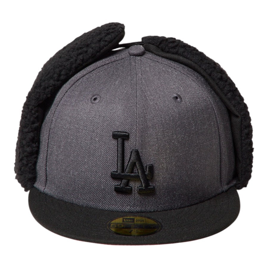 59FIFTY Dog Ear ドッグイヤー ロサンゼルス・ドジャース ヘザーグラファイト/ブラック