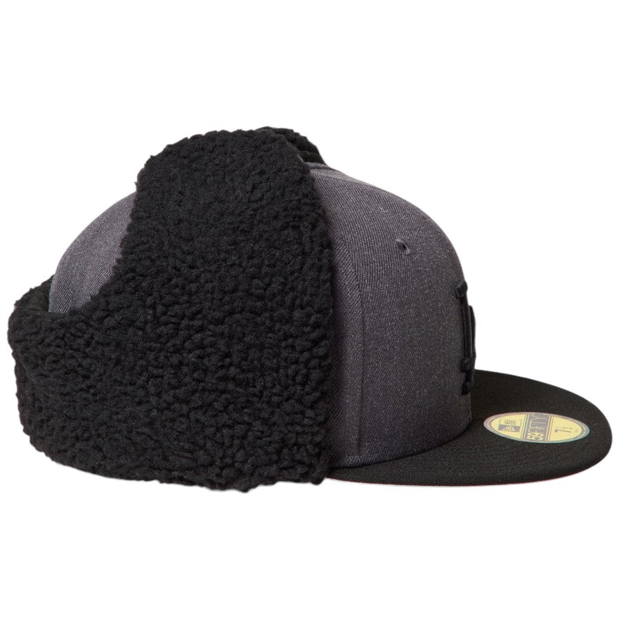 59FIFTY Dog Ear ドッグイヤー ロサンゼルス・ドジャース ヘザーグラファイト/ブラック