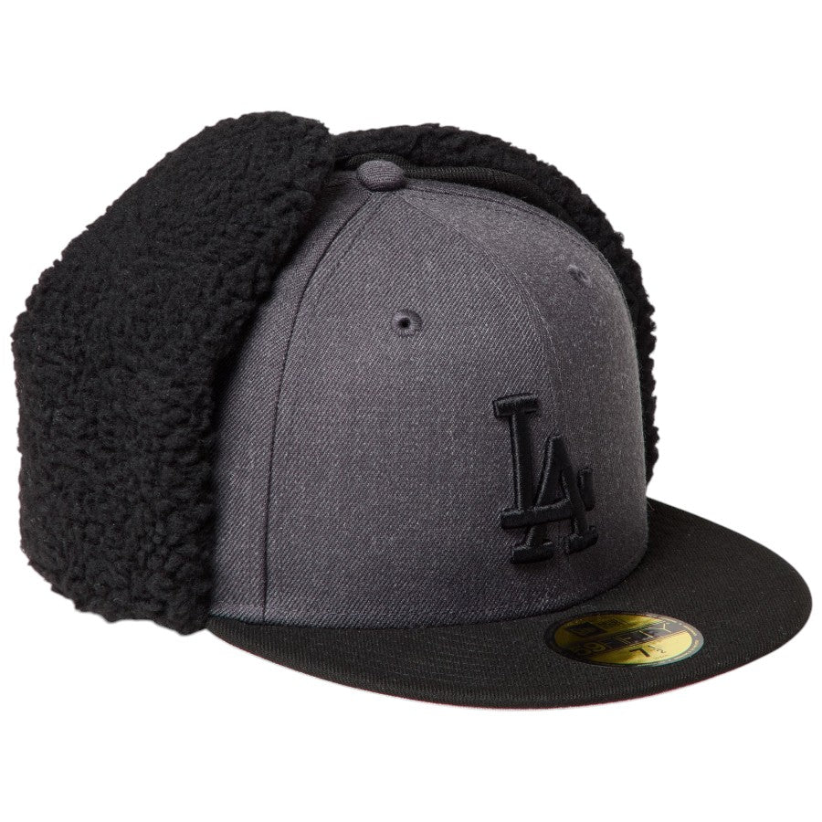 59FIFTY Dog Ear ドッグイヤー ロサンゼルス・ドジャース ヘザーグラファイト/ブラック