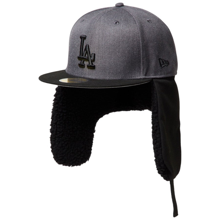 59FIFTY Dog Ear ドッグイヤー ロサンゼルス・ドジャース ヘザーグラファイト/ブラック