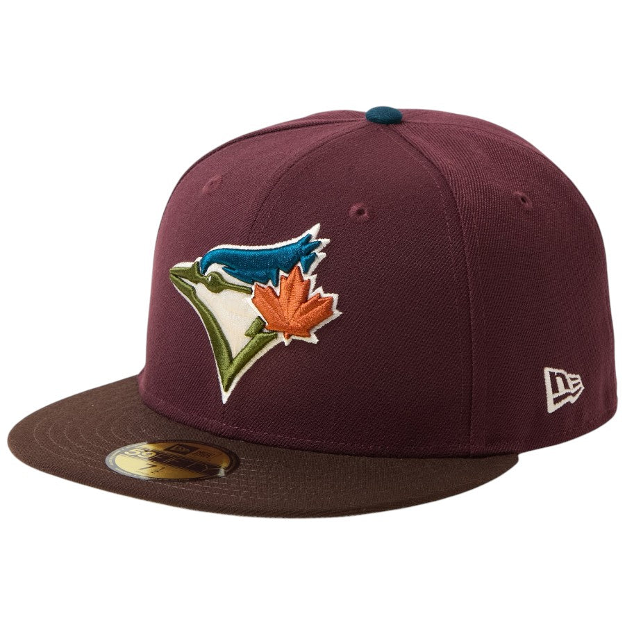59FIFTY MLB Deep Autumn トロント・ブルージェイズ マルーン/バーントウッド/キャデットブルー