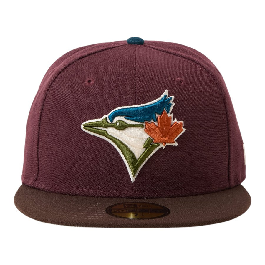 59FIFTY MLB Deep Autumn トロント・ブルージェイズ マルーン/バーントウッド/キャデットブルー