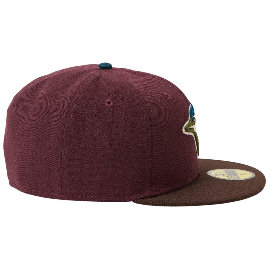 59FIFTY MLB Deep Autumn トロント・ブルージェイズ マルーン/バーントウッド/キャデットブルー