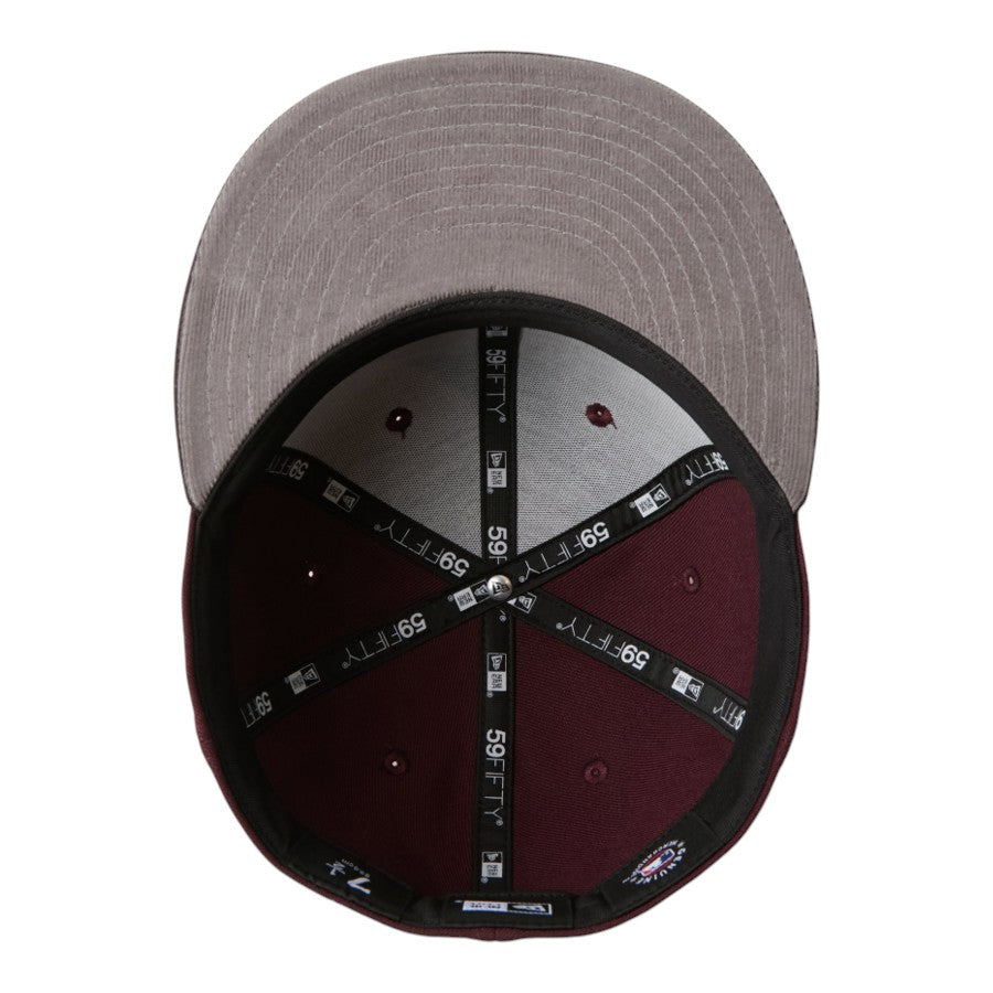 59FIFTY MLB Deep Autumn トロント・ブルージェイズ マルーン/バーントウッド/キャデットブルー