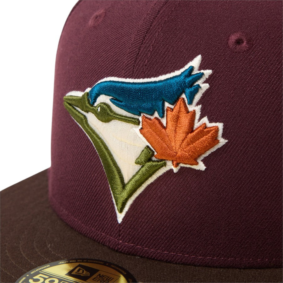 59FIFTY MLB Deep Autumn トロント・ブルージェイズ マルーン/バーントウッド/キャデットブルー