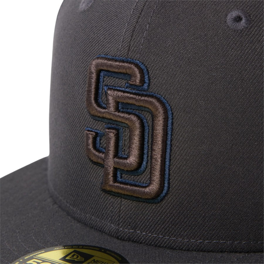 59FIFTY MLB Deep Autumn サンディエゴ・パドレス アンスラサイト