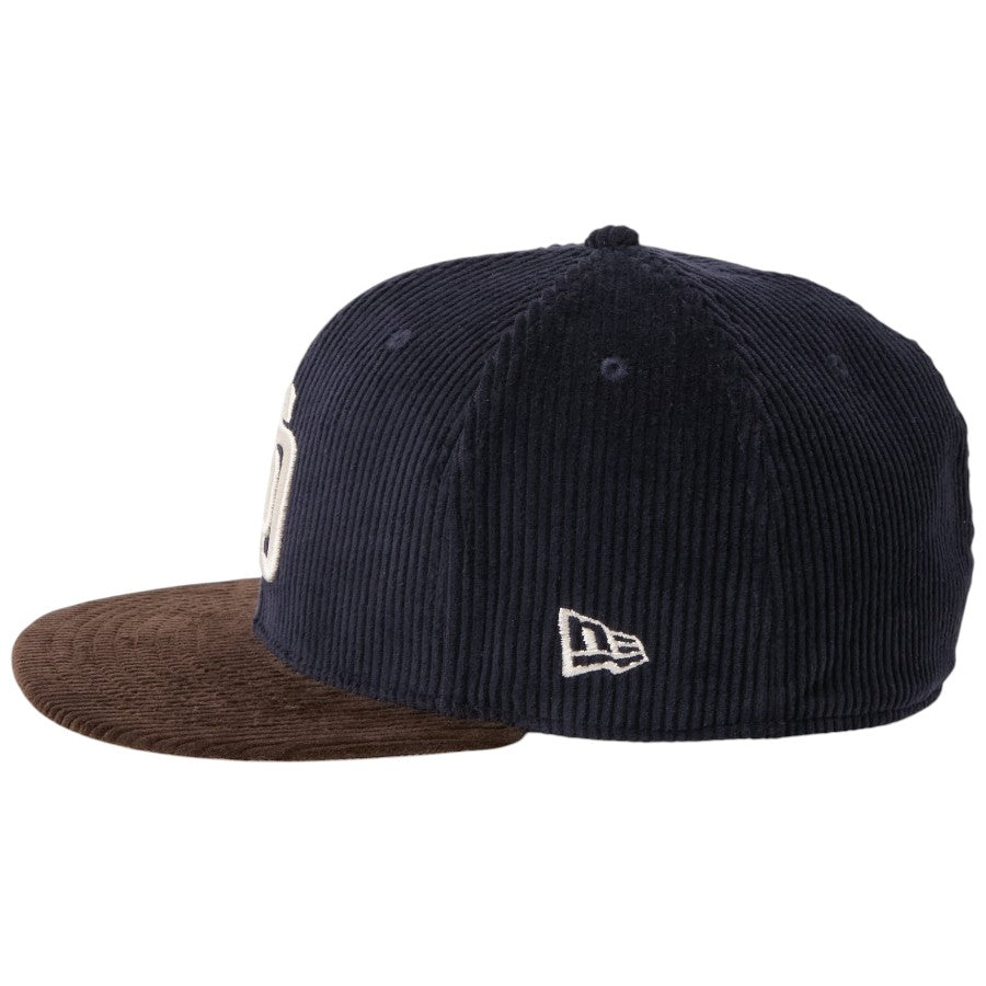 59FIFTY Corduroy コーデュロイ サンディエゴ・パドレス ネイビー ダークブラウン 15137344