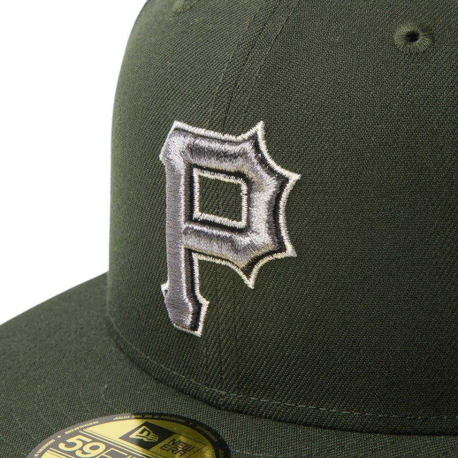 59FIFTY MLB Metallic Pewter ピッツバーグ・パイレーツ ダークシー
