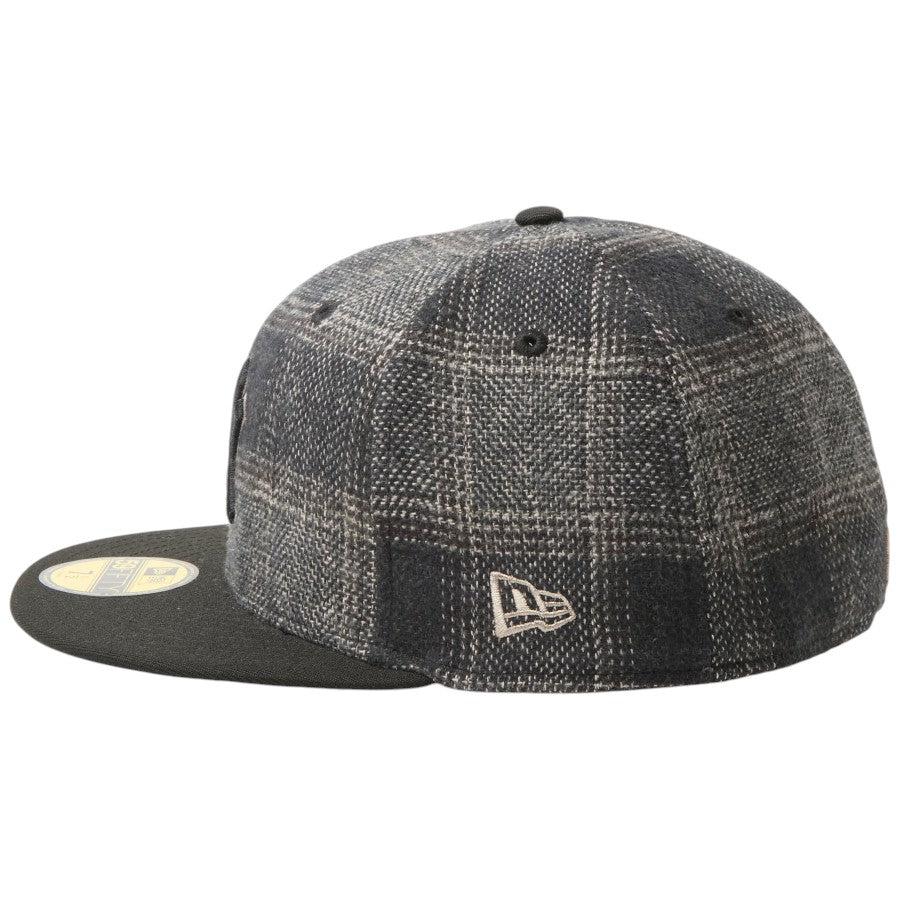 59FIFTY MLB Plaid ニューヨーク・ヤンキース ブラック/ブラック
