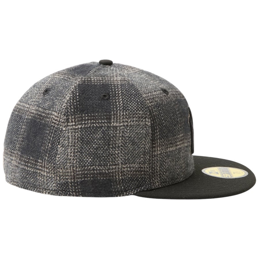59FIFTY MLB Plaid ニューヨーク・ヤンキース ブラック/ブラック