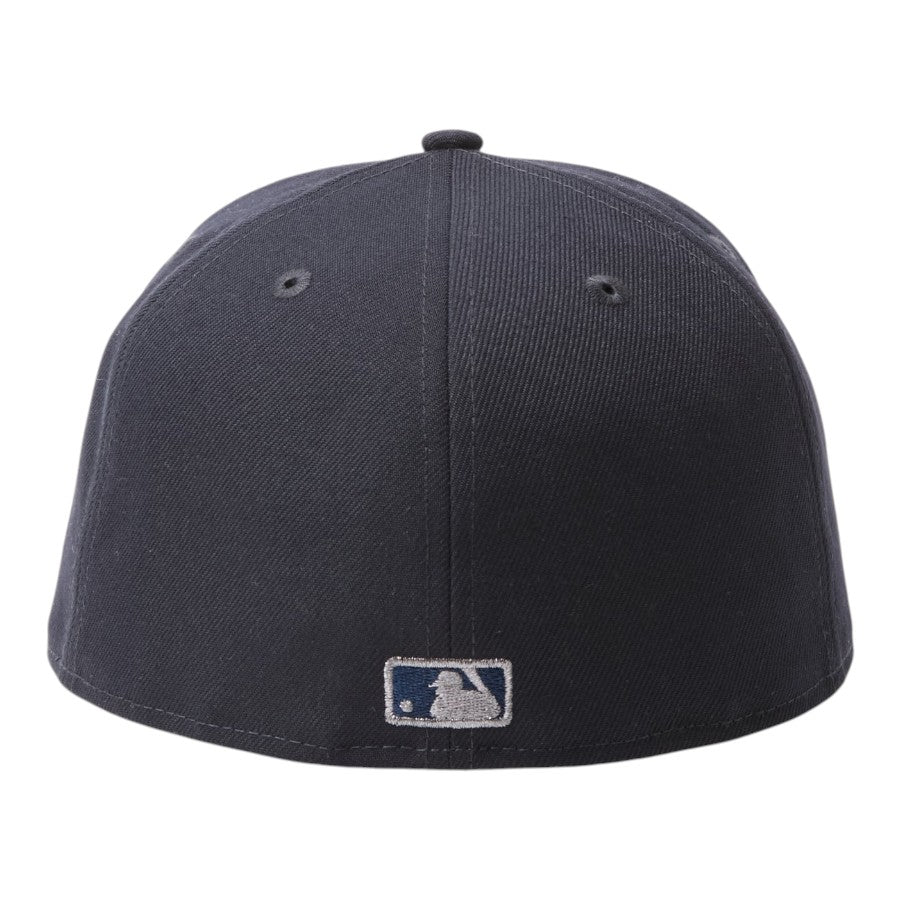 59FIFTY MLB Metallic Pewter ニューヨーク・メッツ ネイビー 15137368