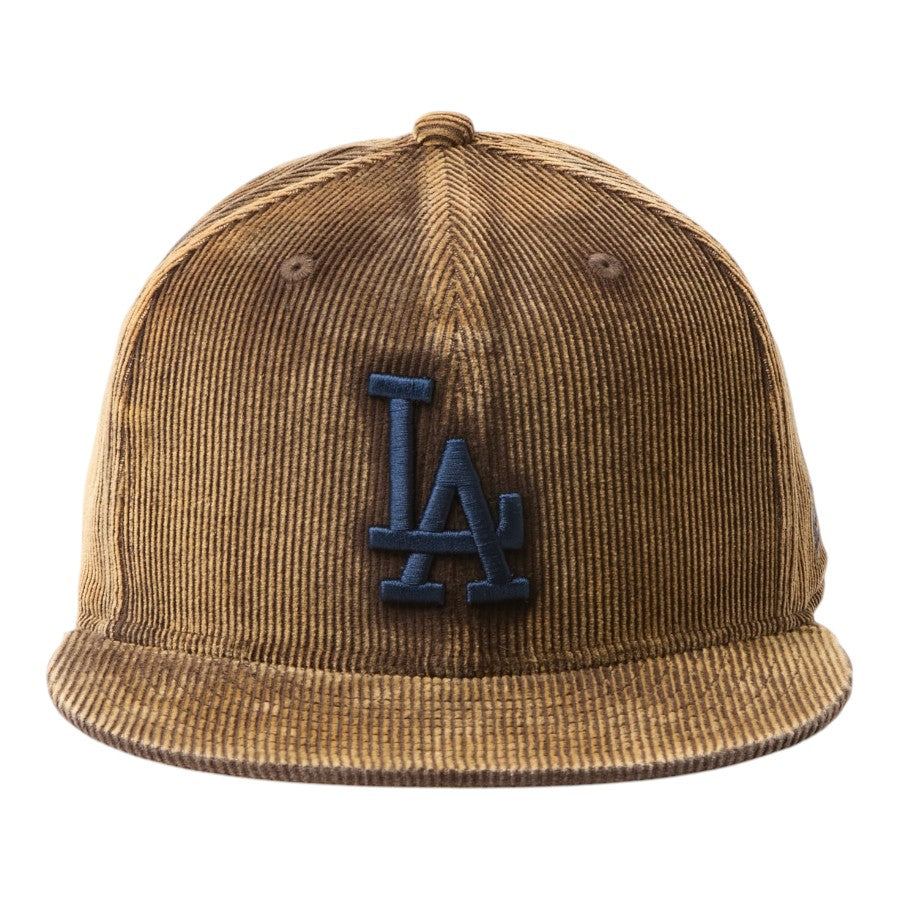 59FIFTY Faded Corduroy ロサンゼルス・ドジャース ウォルナット