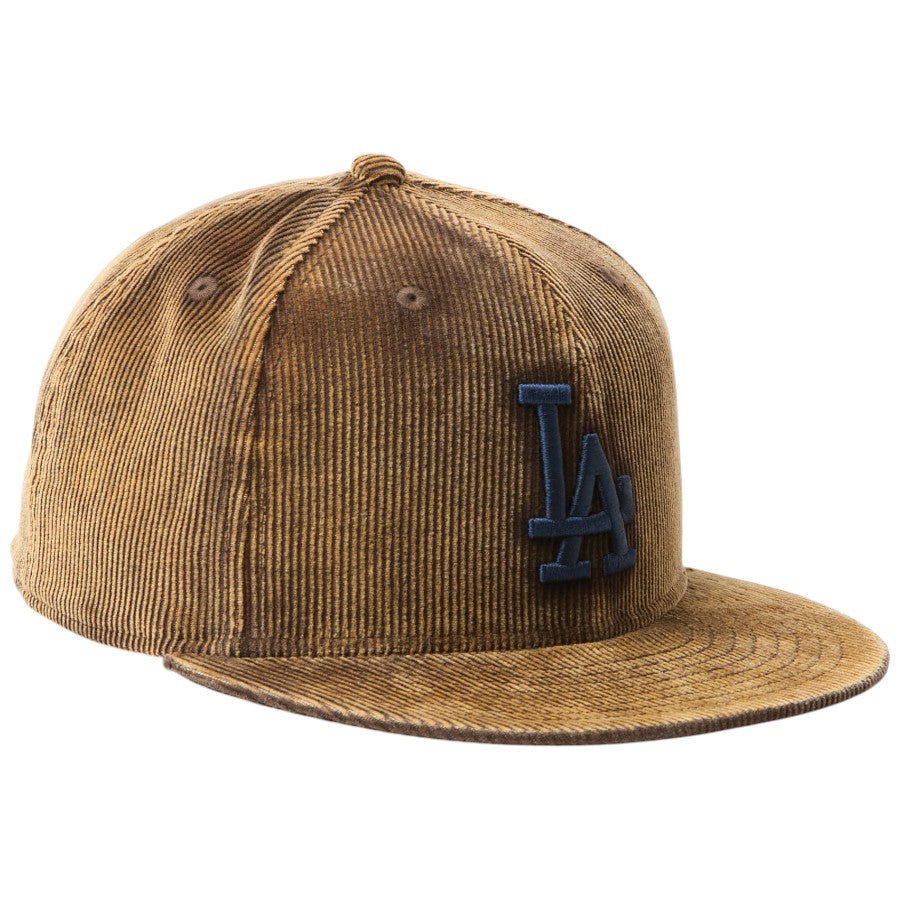 59FIFTY Faded Corduroy ロサンゼルス・ドジャース ウォルナット