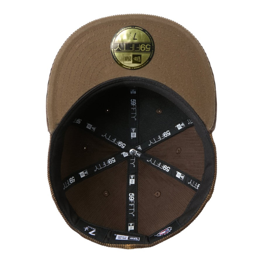 59FIFTY Faded Corduroy ロサンゼルス・ドジャース ウォルナット