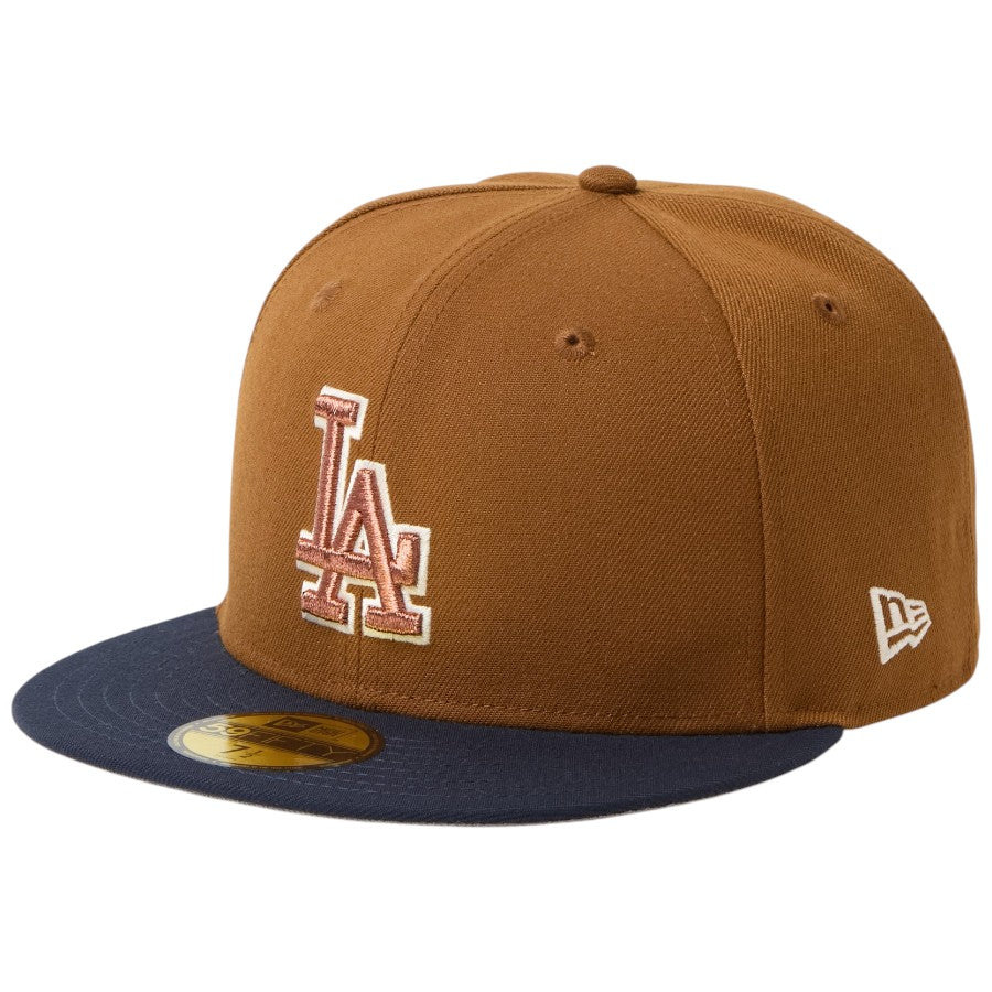 59FIFTY MLB Deep Autumn ロサンゼルス・ドジャース トーステッドピーナッツ/ネイビー
