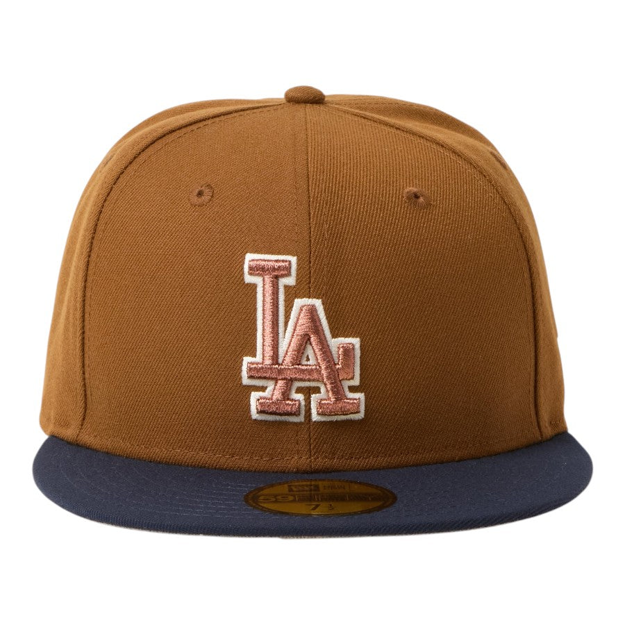 59FIFTY MLB Deep Autumn ロサンゼルス・ドジャース トーステッドピーナッツ/ネイビー