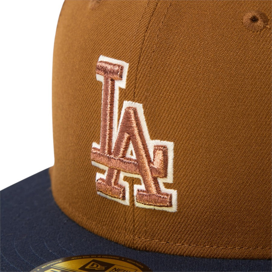 59FIFTY MLB Deep Autumn ロサンゼルス・ドジャース トーステッドピーナッツ/ネイビー