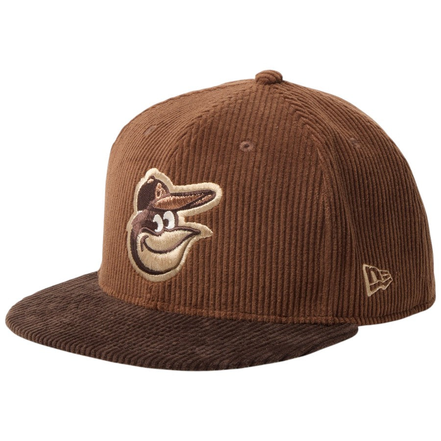 59FIFTY Corduroy コーデュロイ ボルティモア・オリオールズ ブラウン/ダークブラウン 15137394