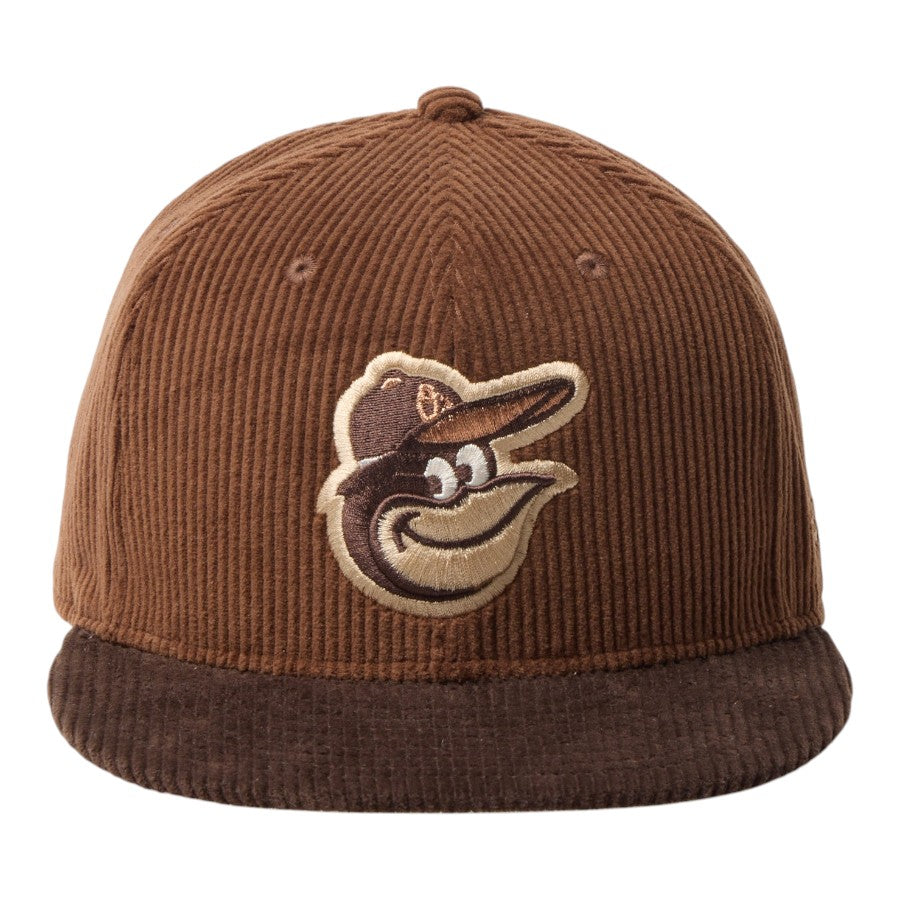 59FIFTY Corduroy コーデュロイ ボルティモア・オリオールズ ブラウン/ダークブラウン 15137394